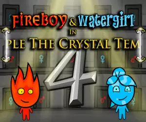Fireboy and Watergirl 4: Crystal Temple Fireboy and Watergirl 4: Crystal Temple games