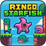 Help Ringo explore the lake in 'Ringo Starfish' game